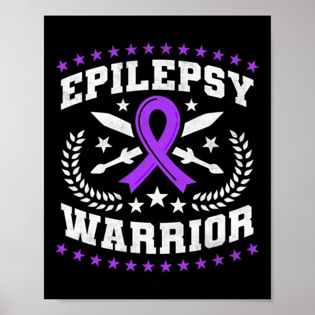 Poster Epilepsy Warrior (Frente)