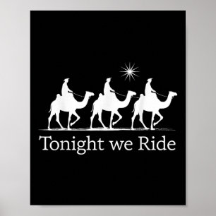 Poster Epiphany Christmas Wise Men Kings hoje à noite
