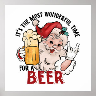 Poster Época Mais Maravilhosa para uma Cerveja