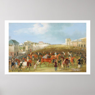 Poster Epsom Races: The Race Over (oil on canvas)