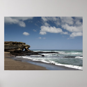 Póster Equador, Galápagos, Santiago (também conhecido p