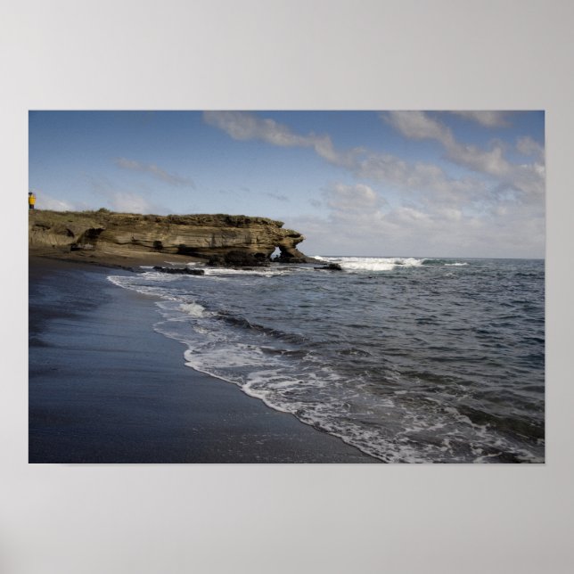 Póster Equador, Galápagos, Santiago (também conhecido por (Frente)