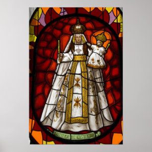 Póster Equador, Quito. Estátua da Virgem Alada 2