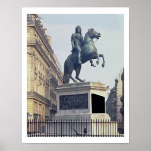 Poster Equestrian Statue of King Louis XIV (1816-22) (bro