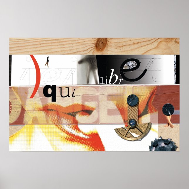 Poster Equilibre: Perigo! (Frente)