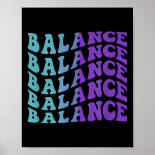 Poster Equilíbrio, Consciência da Saúde Mental