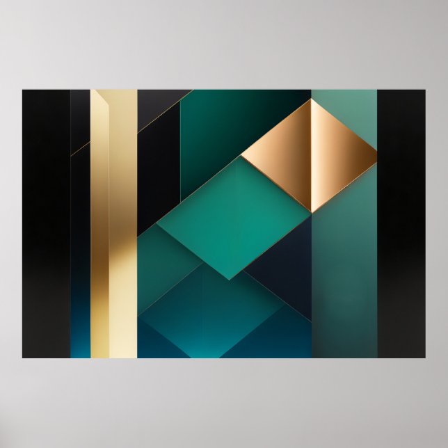 Poster Equilíbrio de Formas (Frente)