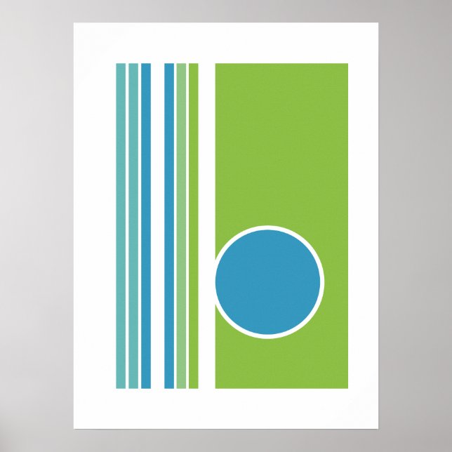 Poster Equilíbrio Geométrico 3 (Frente)