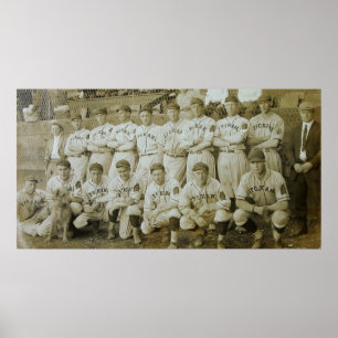 Póster Equipa de beisebol dos indianos de Spokane