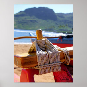 Poster Equipamento da canoa
