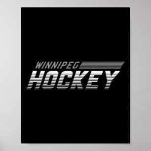 Poster Equipamento de Dia de Jogo do Winnipeg Hockey Blad