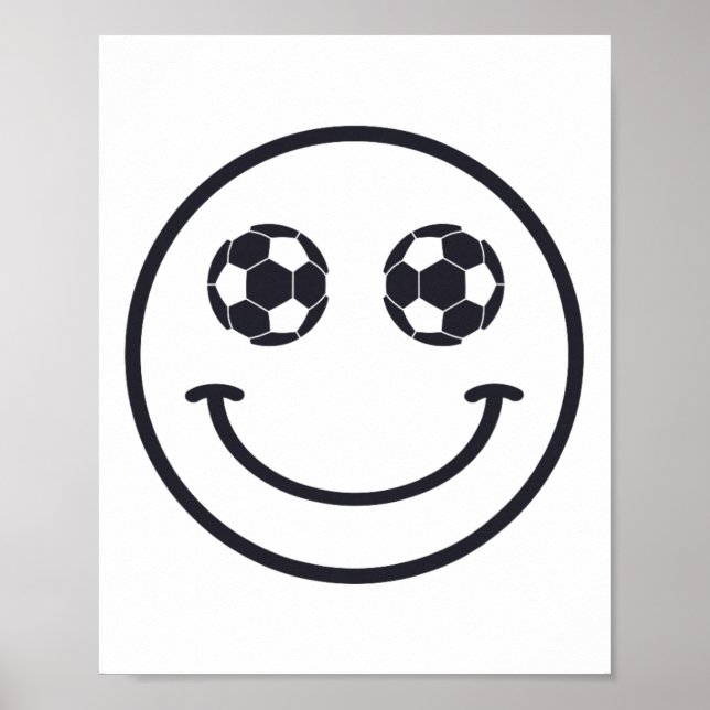 Poster Equipamento De Futebol Byll Cool Smile Soccer Para (Frente)