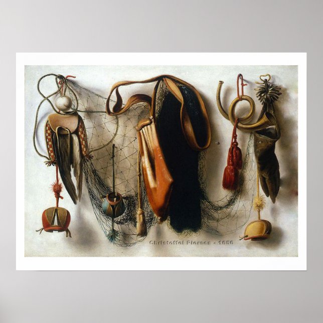 Póster Equipamento Falconry - 1650 (Frente)