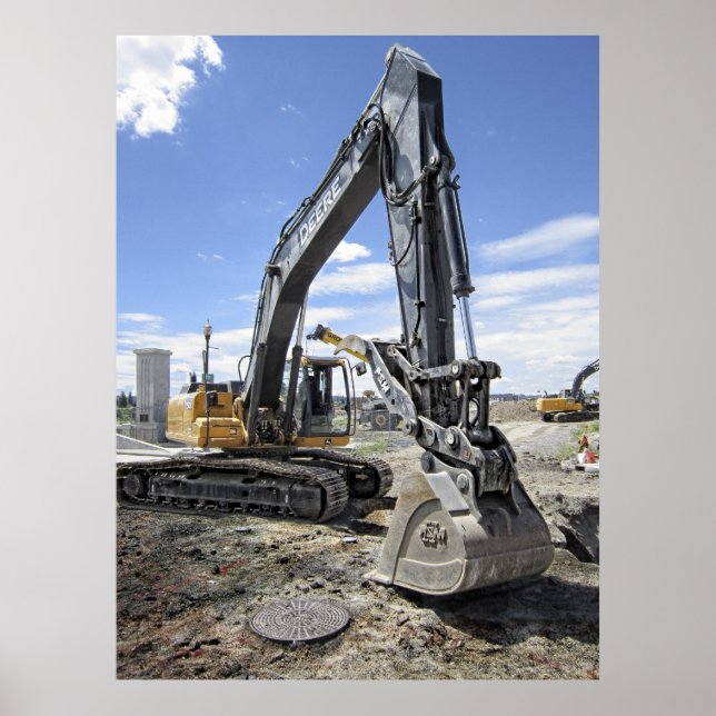 POSTER EQUIPAMENTO PESADO DE FUNDO (Frente)