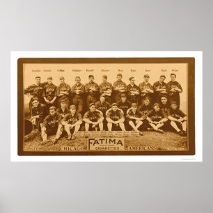 Póster Equipe 1913 de Chicago White Sox