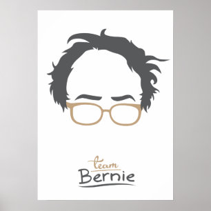Poster Equipe Bernie - máquinas de lixar de Bernie para