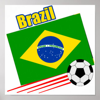 Poster Equipe Brasileira de Futebol