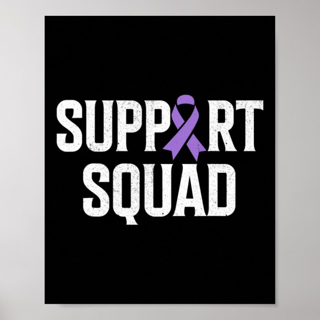 Poster Equipe de Apoio ao Fim da Overdose Conscientização (Frente)