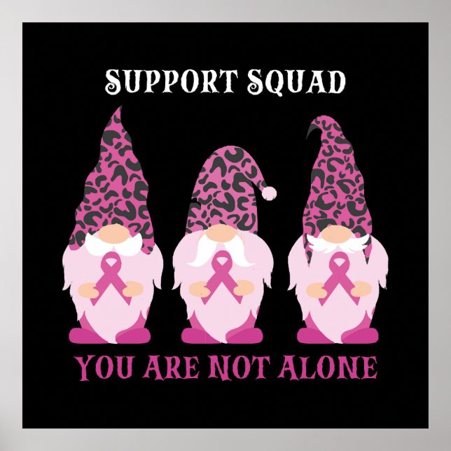 Poster Equipe de Apoio Você Não Está Sozinho (Frente)