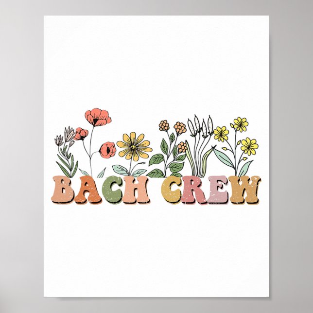 Poster Equipe de Bach de Flores Silvestres Divertido Brid (Frente)