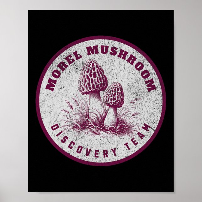 Poster Equipe de Descoberta de Morel Mushroom - Diversão  (Frente)