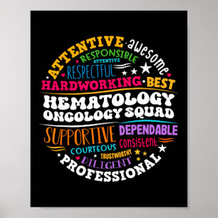 Poster Equipe de Enfermeira de Oncologia Hematologia Pedi