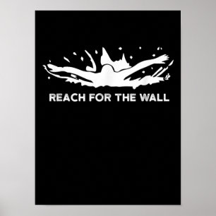 Poster Equipe de Natação de esporte para o Swimmer