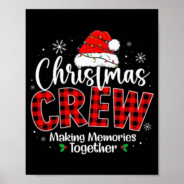Poster Equipe de Natal Divertida Fazendo Memórias Juntas  (Frente)