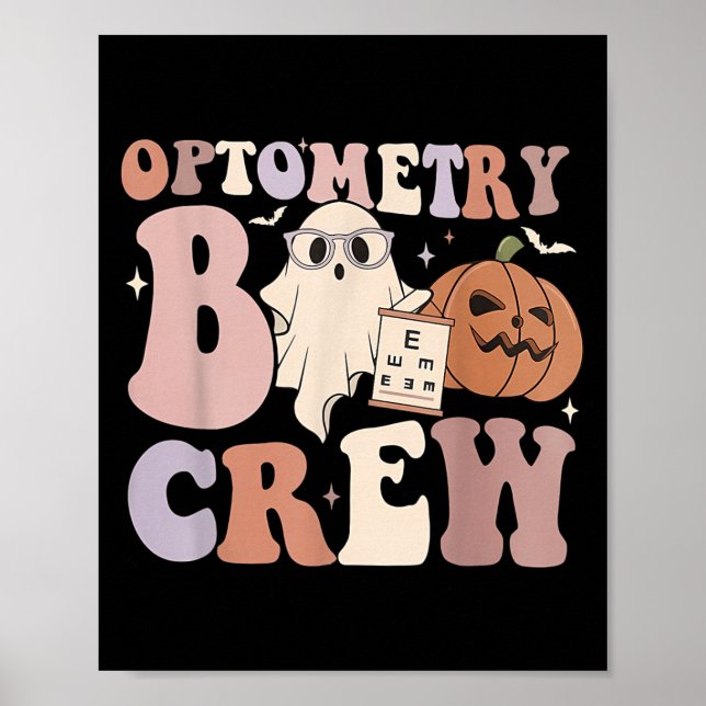 Poster Equipe de Optometria Equipe de Boo de Optometria H (Frente)