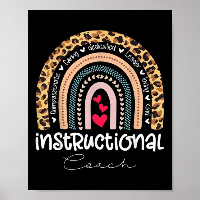 Poster Equipe de Orientador Instrucional Combinando Volta (Frente)