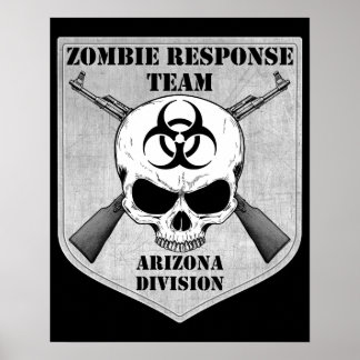 Póster Equipe de Resposta Zombie: Divisão de Arizonas