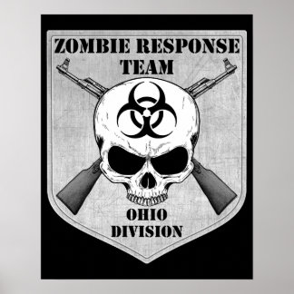 Póster Equipe de Resposta Zombie: Divisão de Ohio