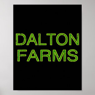 Poster Equipe de Reunião da Família DALTON Farms Sobrenom