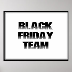 POSTER EQUIPE DE SEXTA NEGRA