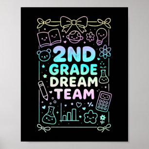 Poster Equipe De Sonhos De Segundo Grau Das Mulheres De V