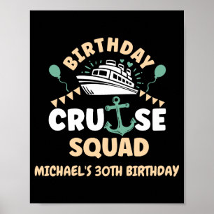 Poster Equipe do Cruzeiro de Aniversário