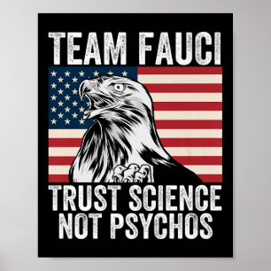 Poster Equipe Fauci Anti Trump Dr. Anthony Fauci 2028 Pre