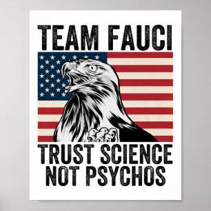 Poster Equipe Fauci Anti Trump Dr. Anthony Fauci 2028 Pre
