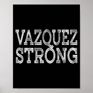 Poster Equipe Forte VAZQUEZ Reunião de Família de Último 