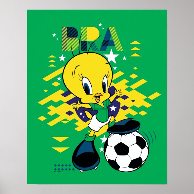 Poster Equipe Gráfica do Futebol da TWEETY™ Brasil (Frente)