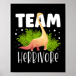 Poster Equipe Herbivore Brachiosaurus Dinossaur Future Pa