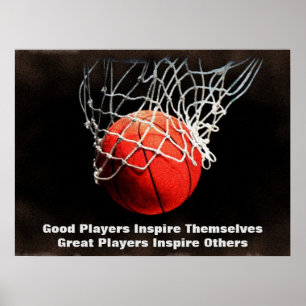 Póster Equipe Inspiron Quote Basball Inspire