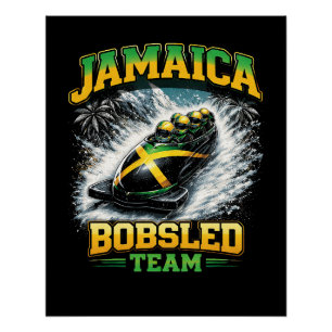 Póster Equipe Jamaicana de Bobslê