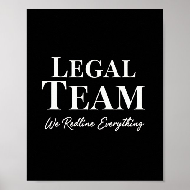 Poster Equipe Jurídica - Nós Lemos A Verdade (Frente)