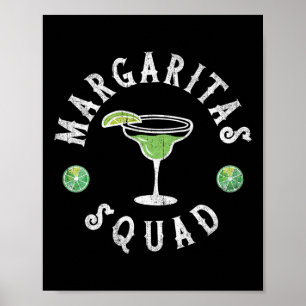 Poster Equipe Margarita Engraçado Cinco De Maio Homens Mu