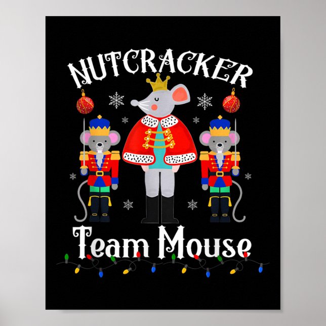 Poster Equipe Mouse Nutcracker Dança de Natal Soldado Eng (Frente)