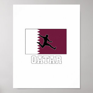 Poster Equipe Nacional de Futebol do Qatar