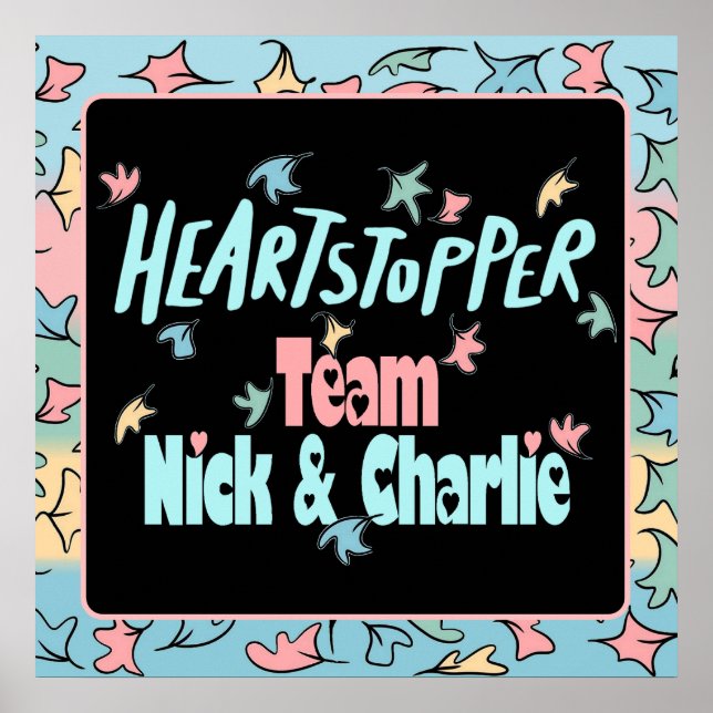 Poster Equipe Nick E Charlie (Frente)