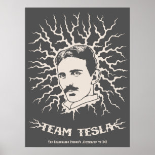 Póster Equipe Tesla
