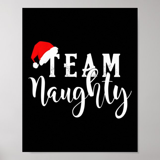 Poster Equipe travessa - Mães de Natal engraçadas da equi (Frente)